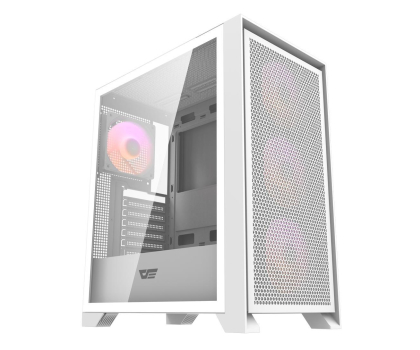 Obudowa DarkFlash DRX70 MESH RGB + 4 fans White